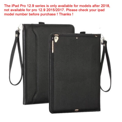 Funda de cuero con soporte abatible para iPad Mini 1ª/2ª/3ª/4ª/5ª/6ª generación Air Pro Foto 1 de 4