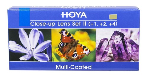 HOYA HMC +1/+2/+4 Close up Set II 46,49,52,55,58,62,67,72,77,82 Nahlinsen Makro