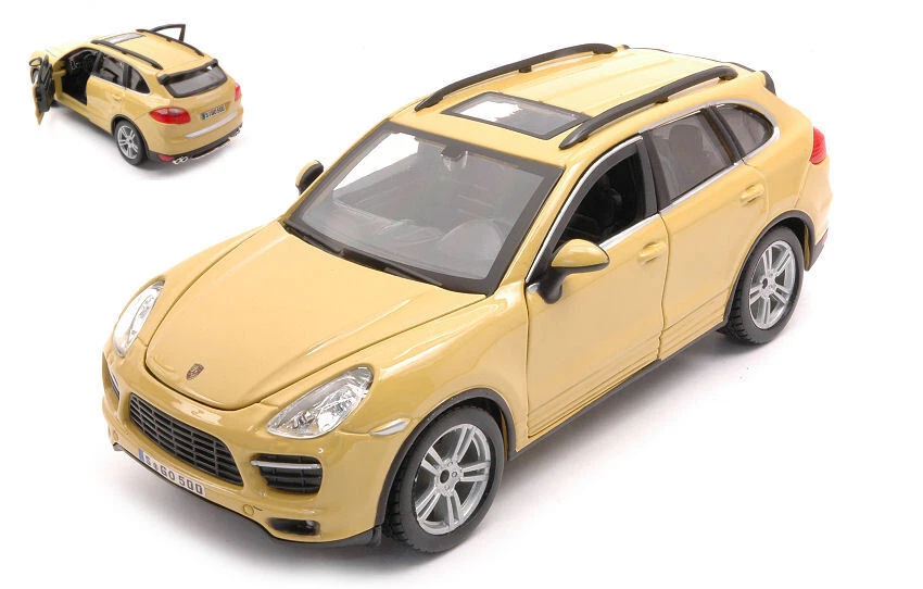 Burago PORSCHE CAYENNE TURBO YELLOW 1:24 - Immagine 1 di 1