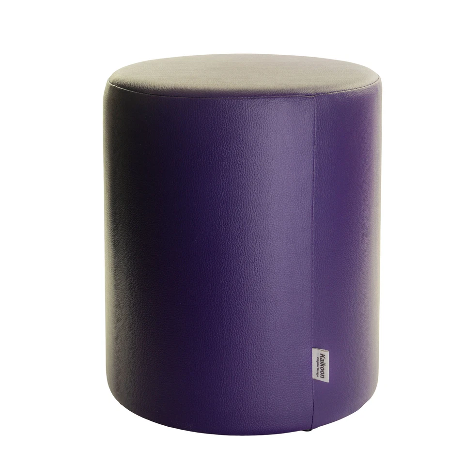 Sitzhocker Kaikoon lila Ø39 x 45 cm - Bild 1 von 4