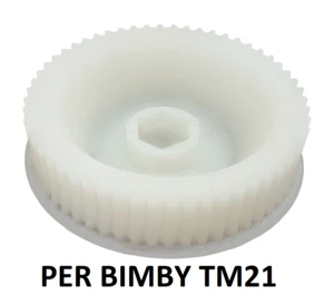 Primo ingranaggio per cinghia dentata Vorwerk Bimby Thermomix TM 21 TM21 - Foto 1 di 8