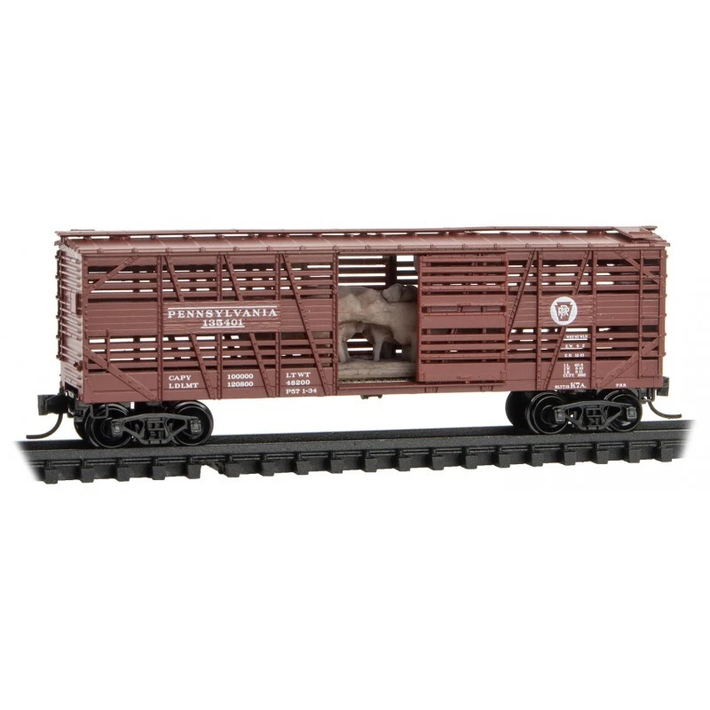 Microtrains N Scale 03500231 Pennsylvania Railroad 40' Stock Car - Image 1 of 1