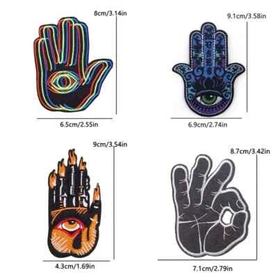 Embroidery iron on Patches Decorative Art Style, select style - Image 1 of 2