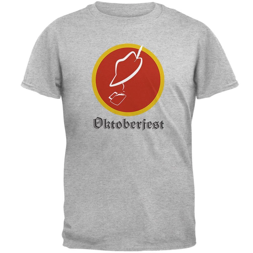 Oktoberfest Sombrero Folclórico Alemán Beber Cerveza Hombre Camiseta Foto 1 de 1