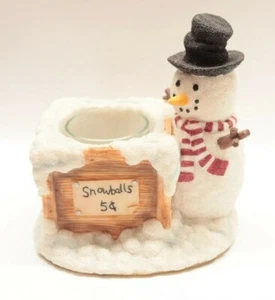 Vintage Candle Cuddlers “Our America” Snowballs Winter Snowman [Very Rare] - Bild 1 von 10