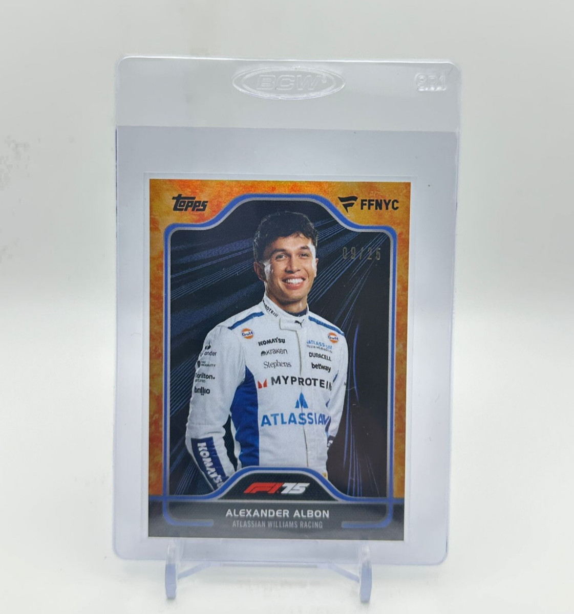 その他 Topps chrome F1 Albon RC Refractor PSA9 Alexander Albon 2024 Topps Chrome Formula 1 #CAC-ALB