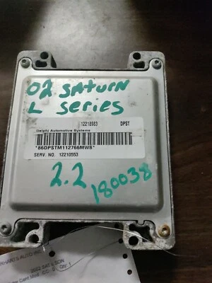 Engine ECM Electronic Control Module 2.2L Fits 02-04 SATURN L SERIES 259406 - Image 1 of 2