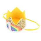 Rainbow Birthday Crown Baby Headband Party Glitter Child Number Mini