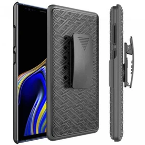 Para SAMSUNG GALAXY NOTE 9 - FUNDA BLINDADA COMBO CLIP CINTURÓN FUNDA SOPORTE - Imagen 1 de 6