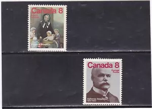 CANADA , CANADIAN PERSONALITIES # 660 - # 661 MNH (**) - Picture 1 of 1