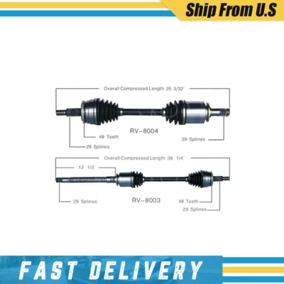 Шарнирное соединение для Land Rover LR3 Range Rover Sport AWD/4WD 2 передние оси CV - Изображение 1 из 4