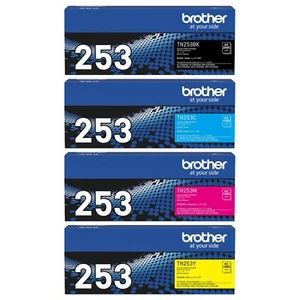 GENUINE Original Brother TN-253 Ink Cartridge Toner Value Pack Option - Picture 1 of 6
