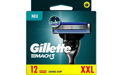 Gillette MACH3 Klingen Original Wahlweise in 4-24er Pack im Blister ohne OVP