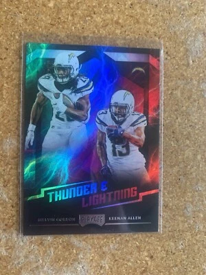 2018 Panini Playoff - Thunder and Lightning #6 Keenan Allen, Melvin Gordon - Image 1 of 2