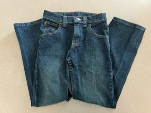 Wrangler Boys Youth Jeans 12 Regular Straight Leg Adjustable Waist - Picture 1 of 3