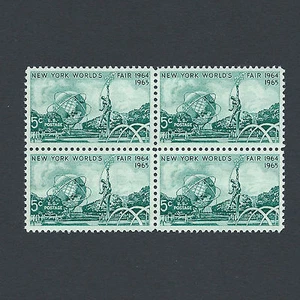 1964 New York Worlds Fair - Vintage Mint Set of Stamps 61 Years Old! - Picture 1 of 2