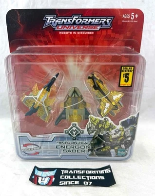 Transformers 2003 Universe Robots In Disguise RID Mini-Con Team Energon Saber - Image 1 of 2