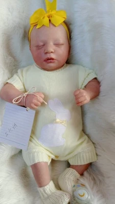 SKYA Bountiful baby Realborn Skya nicely weighted to 6.44lbs 19" 48cm - Image 1 of 4
