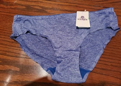 NUEVO CON ETIQUETAS B TENT'D por WACOAL b. espléndidas BRAGAS DE BIKINI SIN LÍNEA DE PANTY 943255 AZUL M Foto 1 de 2