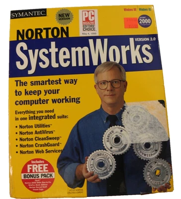 Symantec Norton SystemWorks 2000 Mod#07-00-02578  Software In Box - Image 1 of 4