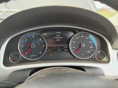 2011 VW TOUAREG 3.0 DIESEL INSTRUMENT CLUSTER / DASH CLOCK 7P6 920 981 — 第 1/4 张图片