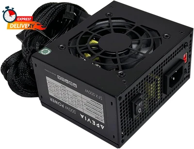 Apevia SFX-AP500W Mini ITX Solution/Micro ATX/SFX 500W Power Supply - Image 1 of 4