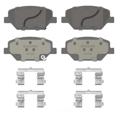 Conjunto de pastilhas de freio a disco compatível com 2018-2019 GMC Terrain WAGNER BRAKE - Imagem 1 de 4