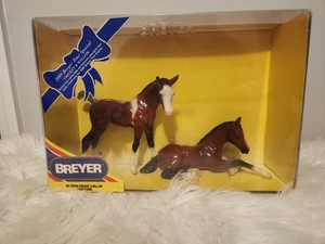 New Breyer Foals Cricket and Willow Amber and Ashley 1999 Tour Model NIB 700399  - Picture 1 of 4