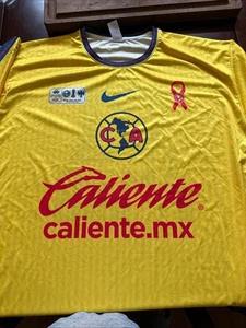 Camiseta de fútbol Nike Campeón Liga México CALIENTE CA (XL) amarilla - Imagen 1 de 5