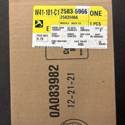 GENUINE GM ACDELCO 25835966 BCM BODY CONTROL MODULE. New unopened box  - Image 1 of 4