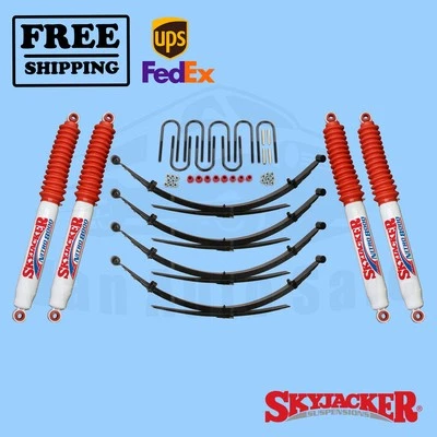 4 pulgadas. Sistema de elevación de suspensión con amortiguadores Nitro Skyjacker para Chevrolet V10 1987 Foto 1 de 3