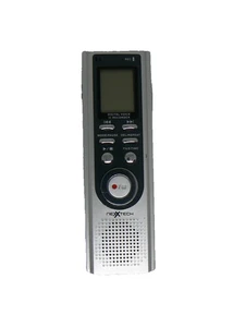 Nexxtech Digital Voice Recorder 1415958 - Silver - Tested & Working - Foto 1 di 3