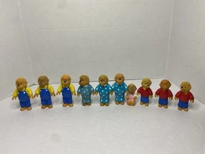 Berenstain Bären Familie Figuren McDonalds Happy Meal 1986 Bernstein 10 Stück - Bild 1 von 14