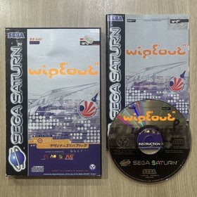 Wipeout - SEGA Saturn (PAL) Game Boxed With Manual