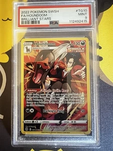 Houndoom PSA 9 MINT 2022 Pokemon SWSH Brilliant Stars TG10/TG30 - Picture 1 of 2