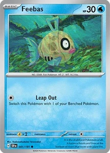 Feebas #041/191 SV08: Surging Sparks Pokemon - Picture 1 of 1