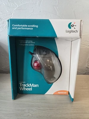 NEU Logitech Trackman Wheel Maus komfortables Scrollen und optische Leistung - Bild 1 von 4