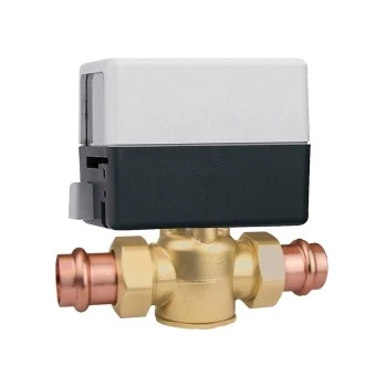 Caleffi Z55P Z-One 2-Way,NC TERMINAL Block, w/ MS,24V,3/4",Union Press,7.5Cv - Image 1 of 4