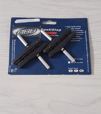 BBB Cantistop Brake Shoes Pads For Cantilever 72mm nos - Image 1 of 2