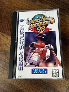 World Series Baseball 98 Sega Saturn Complete CIB Clean Manual & Disc - Picture 1 of 13