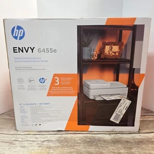 Hp Envy 6455e All-In-One Printer Wireless & Mobile Printing - Picture 1 of 11