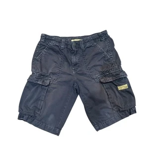 True Religion Cargo Shorts Men 33 ISSAC Grey Cotton **See Description** - Picture 1 of 9