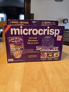 MICROCRISP Microwave Browning Crisping Wrap Cooking Rack As Seen on TV Vintage. - Picture 1 of 6