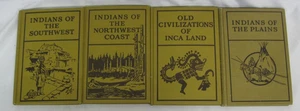 Indian Civilizations 4 Book Lot American Museum of Natural History 1920's - Picture 1 of 14