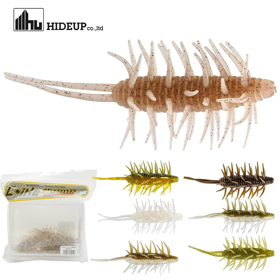 Hideup Coike Shrimp Magnum 80mm - 23g Japan Soft Bait Gummi Creature Haar Köder  - Bild 1 von 1