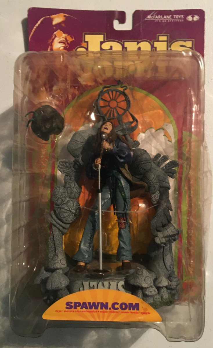 McFarlane Toys Action Figure Janis Joplin Music Action