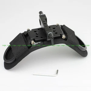 Kit de montaje de abrazadera de varilla para almohadilla de hombro plegable para cámara de enfoque de seguimiento sistema de rieles de 15 mm - Imagen 1 de 5
