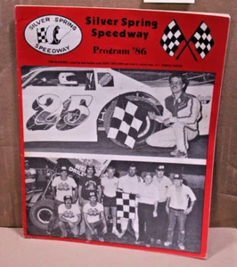1986 Silver Springs Speedway Program - July 3, 1986 - Picture 1 of 2