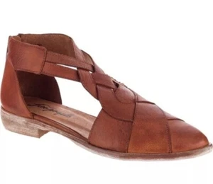 Arider girl Chely women’s pointed toe twist tatrap open shank low heel flat 6.5 - Picture 1 of 11