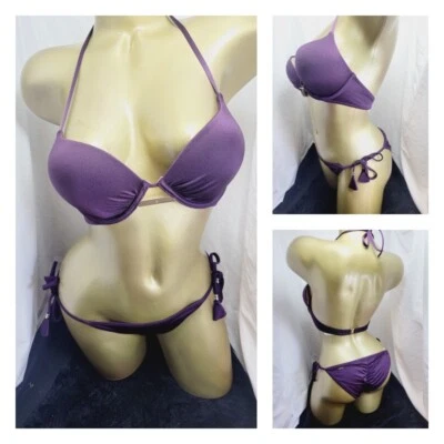 CONJUNTOS DE BIKINI VICTORIAS SECRET 34A AÑADIR 2 TALLAS BOMBSHELL, PUSHUP A23 Foto 1 de 4